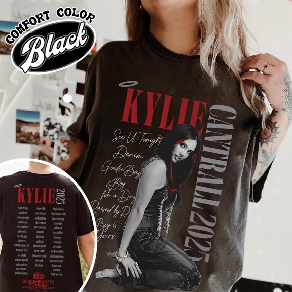 Kylie T-Shirt, Red Shirt, Music Festival 2026