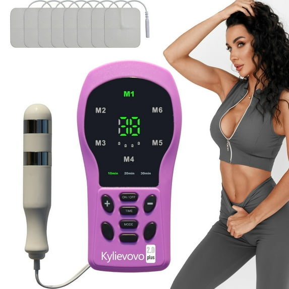 Kylievovo Kegel Exercise Products for Women Incontinence Stimulator, Pelvic Floor Strengthening Device Women, Electric Pelvic Muscle Exerciser for Automatic