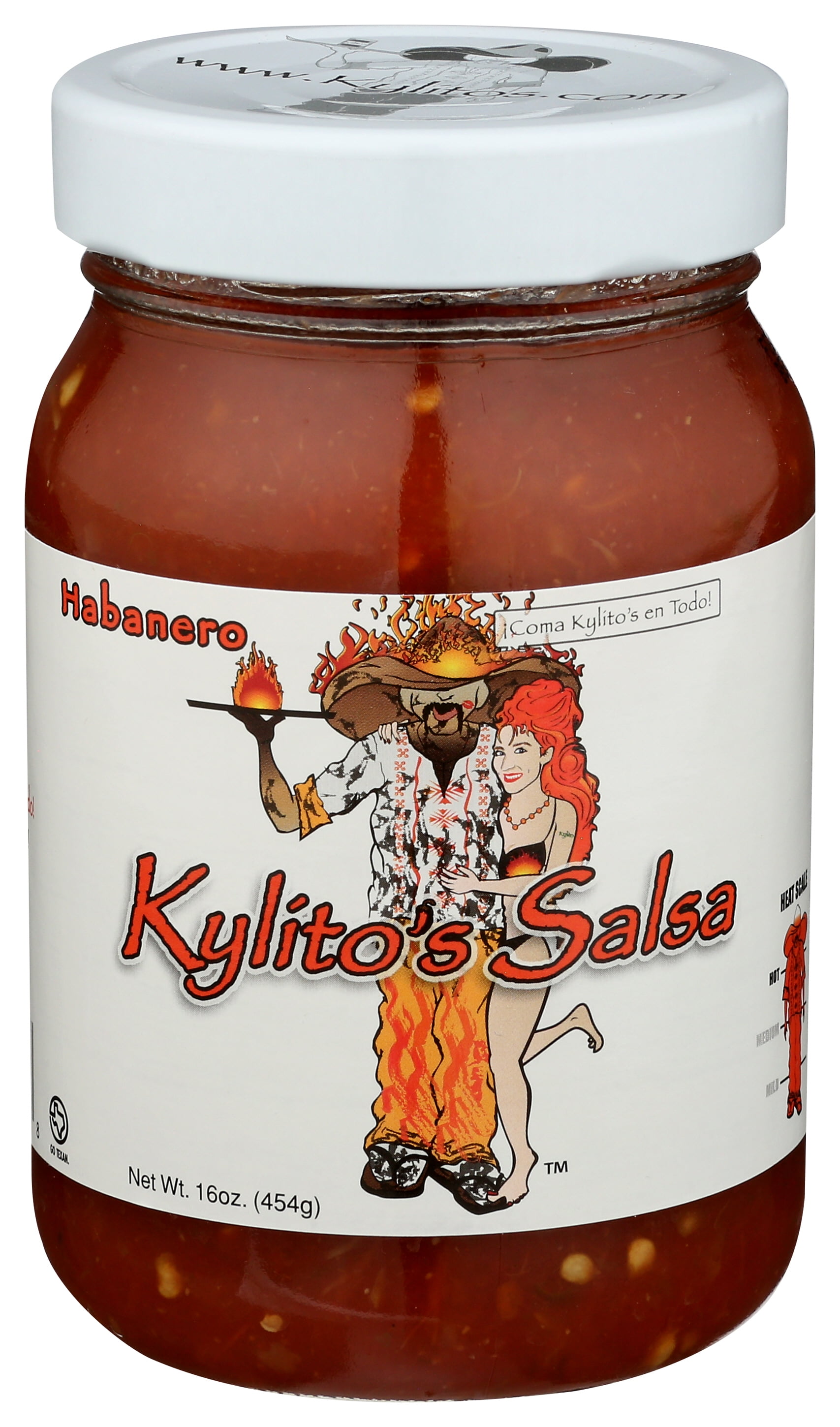 Kylito's Salsa, Habanero, 16 oz, Shelf Stable