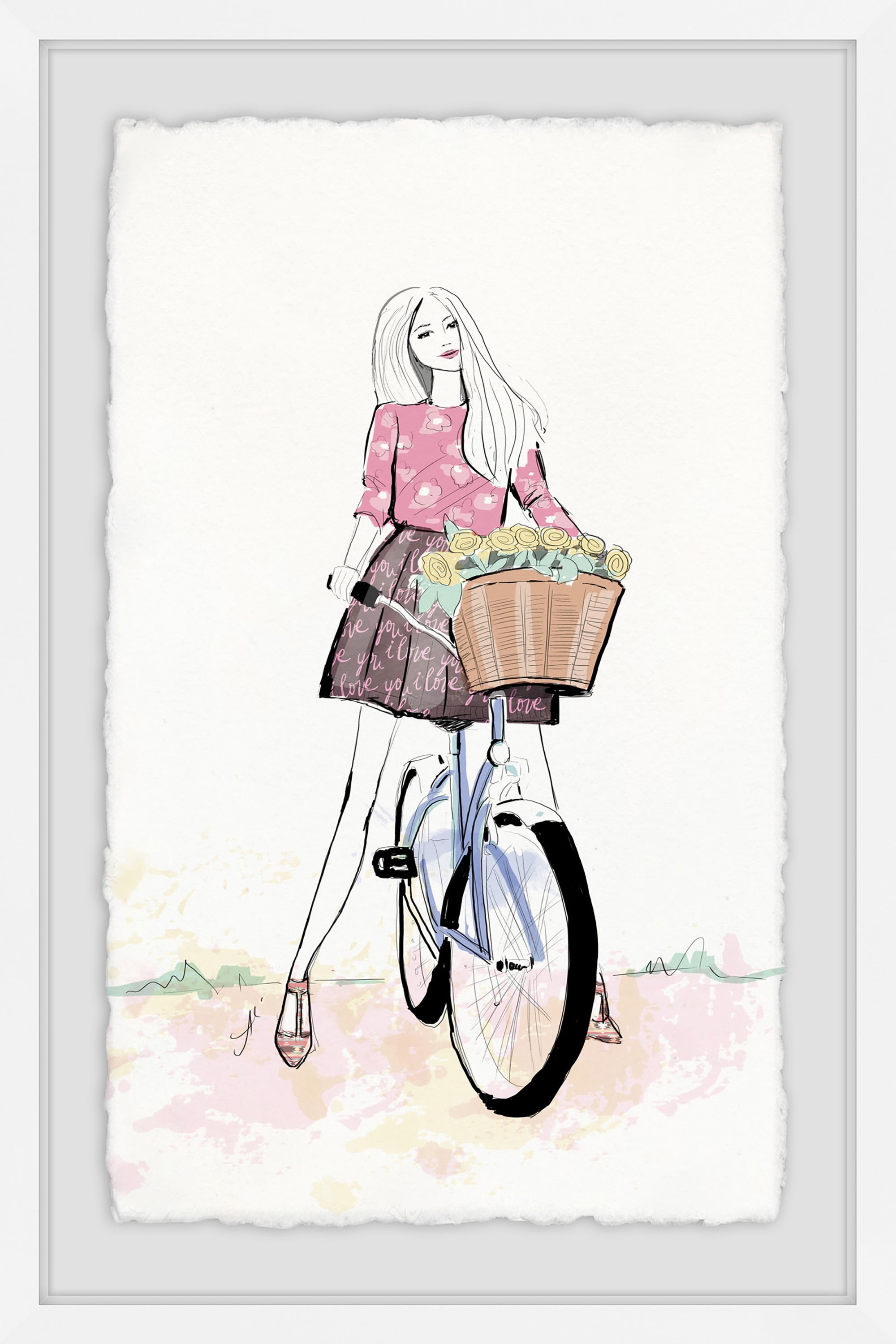 Kymberly Framed Painting Print
