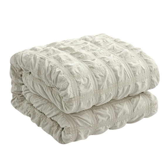 Posh Living Kynnedi 7pc Full/Queen Duvet Set Beige