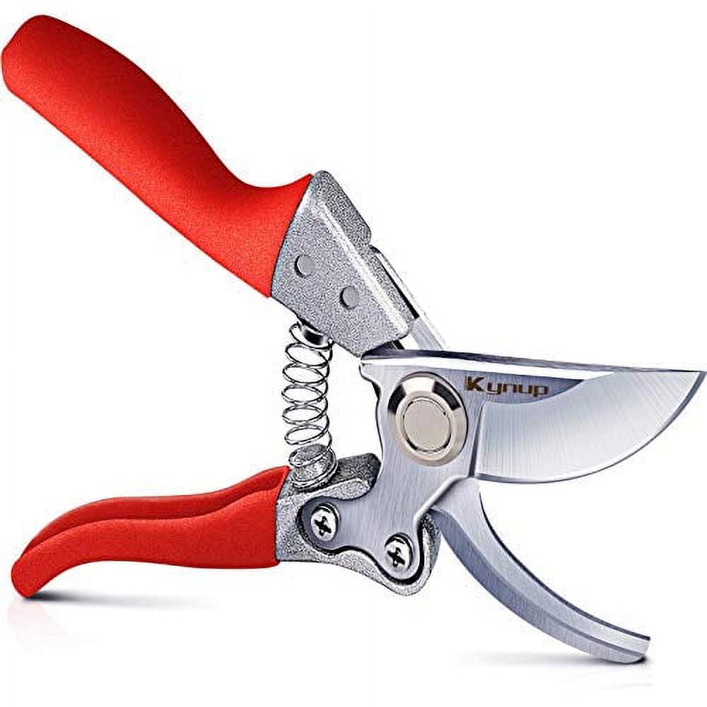  TONMA Pruning Shears [Made in Japan] Professional 8 Inch  Premium Plant Garden Scissors Secateurs with Ergonomic Handle, Gardening  Gifts Bypass Hand Pruners Branch Gardening Clippers for Plants (Red) :  Patio