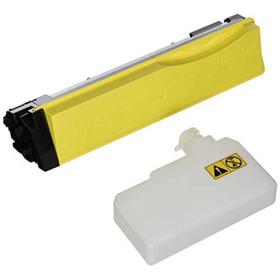 Kyocera 1T02HG0US0 Model TK-542Y Yellow Toner Cartridge for Ecosys C5100DN; Genuine Kyocera; Up To 4,000 Pages
