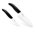 thumbnail image 1 of Kyocera 28211;Piece Asian Ceramic Knife Set FK-2PC-WH4, Black, 1 of 2