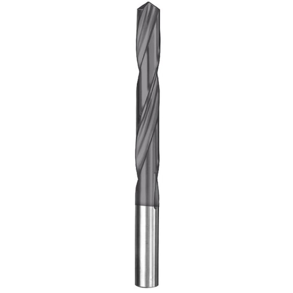 Kyocera #46 Solid Carbide Drill 2 Flute AlTiN Coated Jobber Length USA