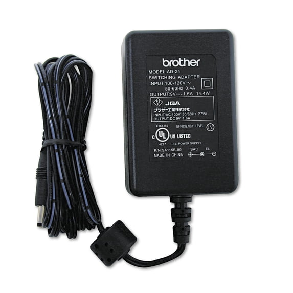 Kyocera 9V 2-Prong Power Adapter with Overcharge Protection, AD24