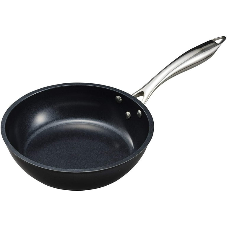 KYOCERA CFP30BK Ceramic Nonstick Fry Pan, 12 inch, Black