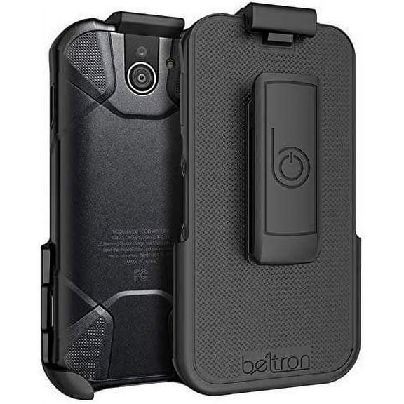 Kyocera DuraForce Pro 2 Belt Clip Holster, Heavy Duty Belt Clip Holster with Built-in Kickstand for Kyocera E6900 E6910 E6920 AT&T FirstNet Verizon Wireless Duraforce Pro-2 II Case Free Design