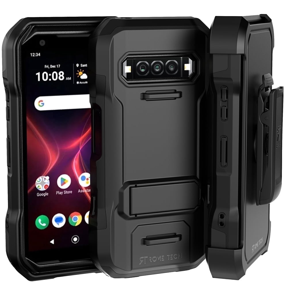 Kyocera Duraforce Pro 3 Dual-Layer Holster Case - Black - Walmart.com