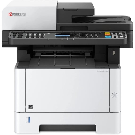 Kyocera 1102S42US0 ECOSYS M2540dw Black & White Multifunctional Printer (Print/Color Scan/Copy/Fax), 5 Line LCD Screen with Hard Key Control Panel, Up to Fine 1200 dpi Print Resolution
