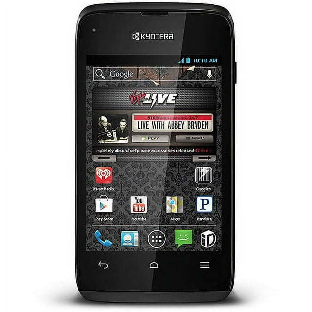 Kyocera Event C5133 - 4GB - Black (Virgin Mobile) Smartphone