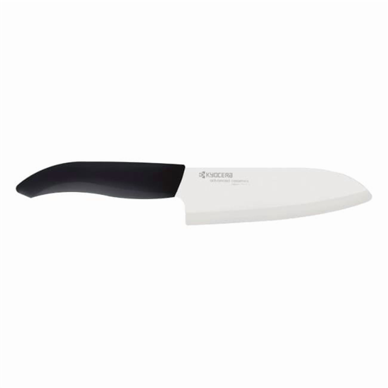 Kyocera FK-140WHACE Ceramic Santoku Knife  5.5 in.