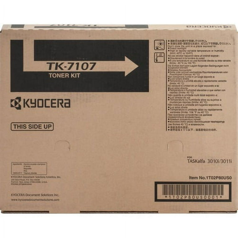 Kyocera Original Toner Cartridge - 20000 Pages - Black - 1 Each Kyocera Original Toner Cartridge - 20000 Pages - Black - 1 Each