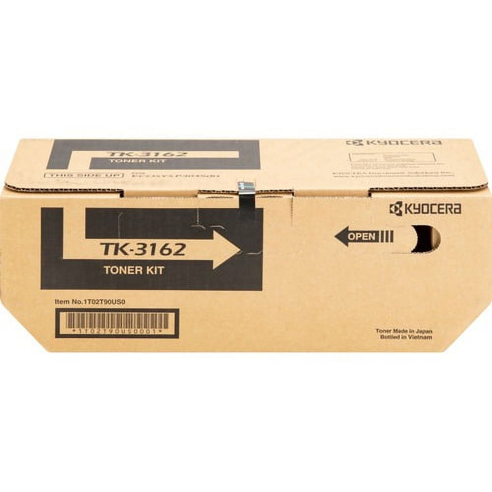 Kyocera Original Toner Cartridge - Laser - 12500 Pages - Black - 1 Each Kyocera Original Toner Cartridge - Laser - 12500 Pages - Black - 1 Each