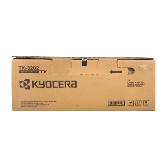 Kyocera TK-3202 Black Standard Yield Toner Cartridge KYOTK3202