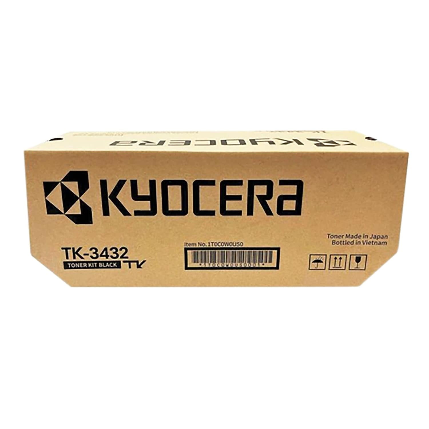 Kyocera TK-3432 Black Standard Yield Toner Cartridge (KYOTK3432