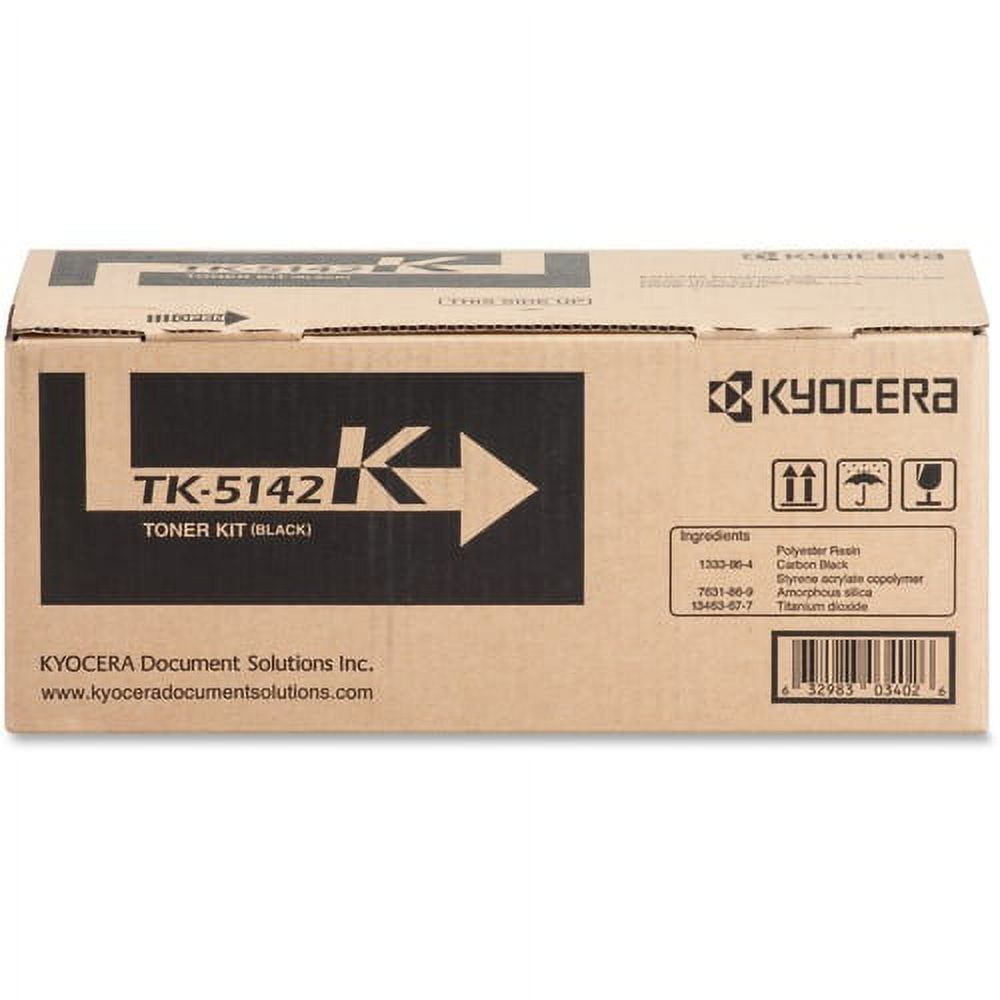 Kyocera TK-5142K Original Toner Cartridge - Laser - 7000 Pages - Black - 1 Each Kyocera TK-5142K Original Toner Cartridge - Laser - 7000 Pages - Black - 1 Each