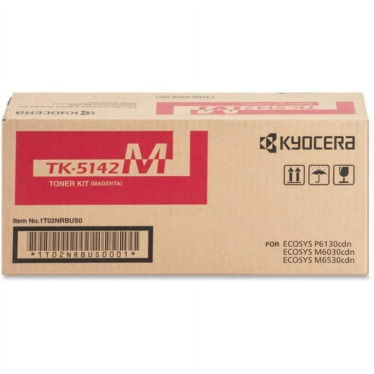 Kyocera TK-5142Y Original Toner Cartridge - Laser - 5000 Pages - Yellow - 1 Each Kyocera TK-5142Y Original Toner Cartridge - Laser - 5000 Pages - Yellow - 1 Each