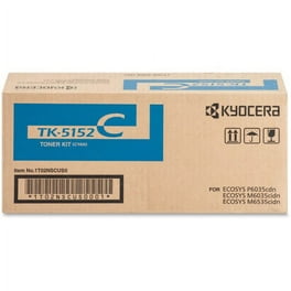Kyocera TK-5152C Original Toner Cartridge - Laser - 10000 Pages - Cyan - 1 Each Kyocera TK-5152C Original Toner Cartridge - Laser - 10000 Pages - Cyan - 1 Each