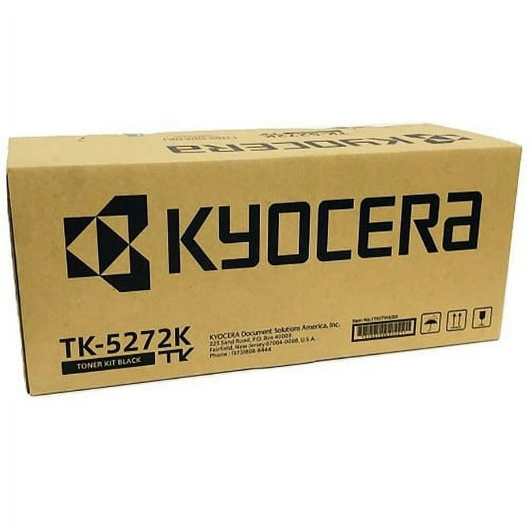 Kyocera TK-5272K Original Laser Toner Cartridge - Black - 1 Each - 8000 Pages Kyocera TK-5272K Original Laser Toner Cartridge - Black - 1 Each - 8000 Pages