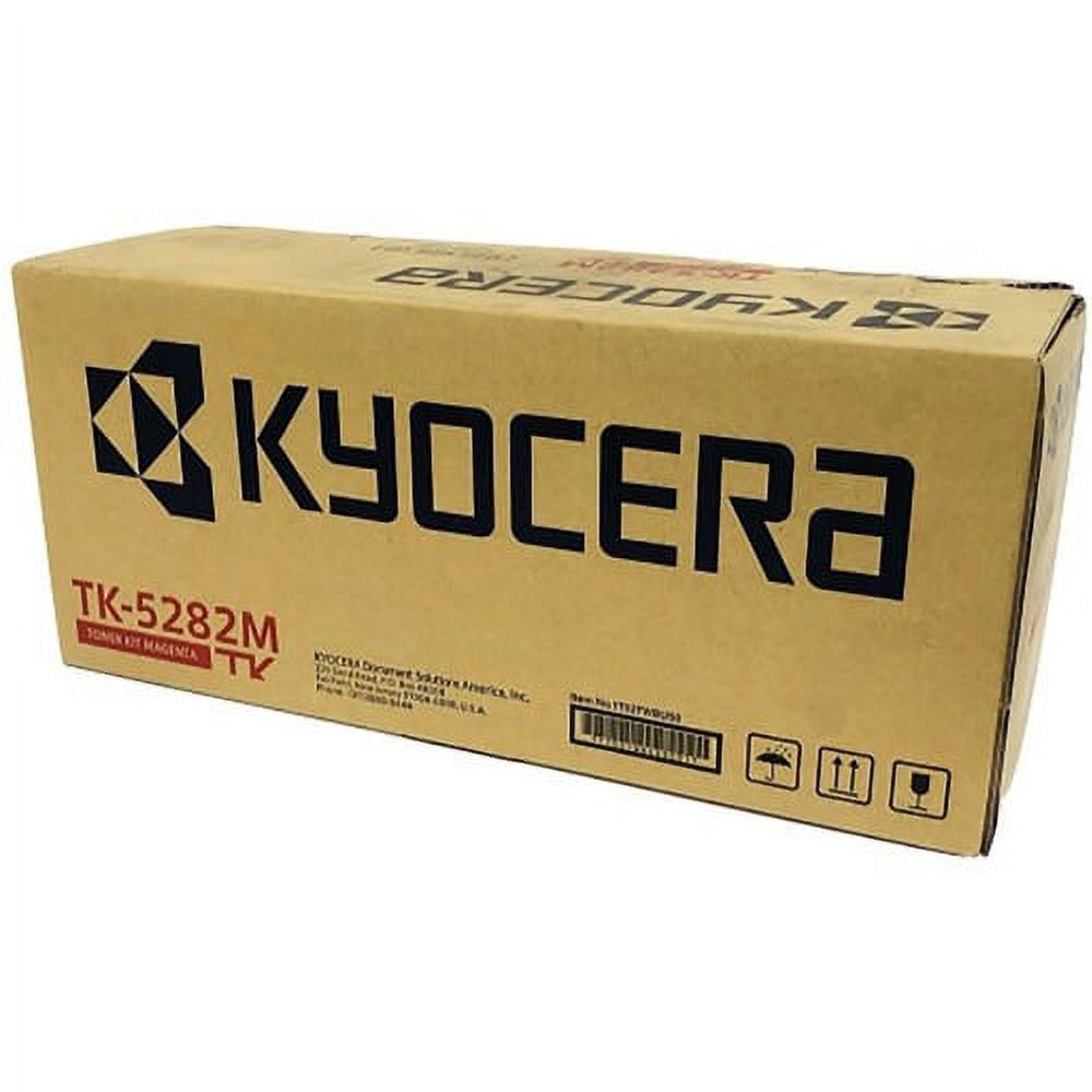 Kyocera TK-5282M Original Laser Toner Cartridge - Magenta - 1 Each - 11000 Pages Kyocera TK-5282M Original Laser Toner Cartridge - Magenta - 1 Each - 11000 Pages