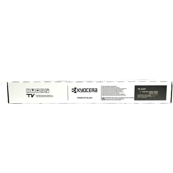 Kyocera TK-6347K Original Laser Toner Cartridge - Black - 1 Each (tk6347)