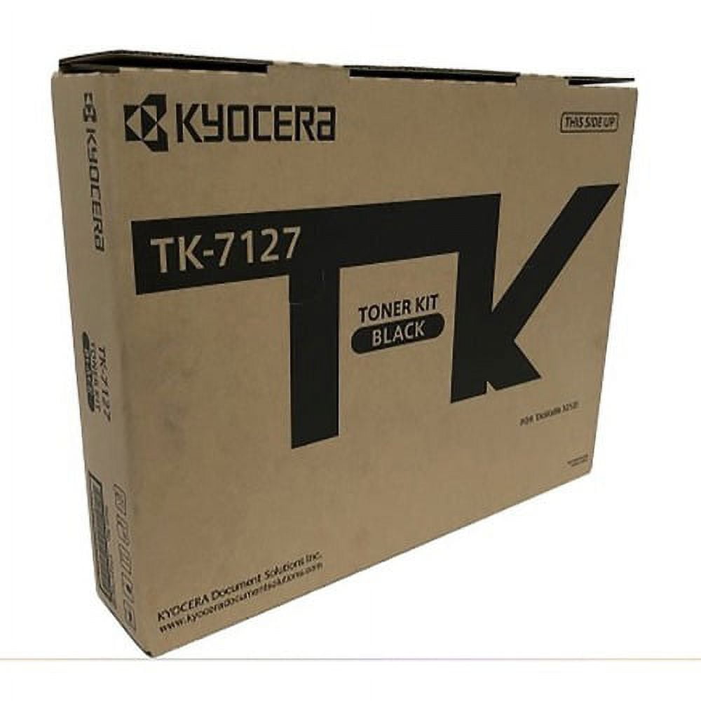 Kyocera TK7127 Original Laser Toner Cartridge - Black - 1 Each - 20000 Pages Kyocera TK7127 Original Laser Toner Cartridge - Black - 1 Each - 20000 Pages