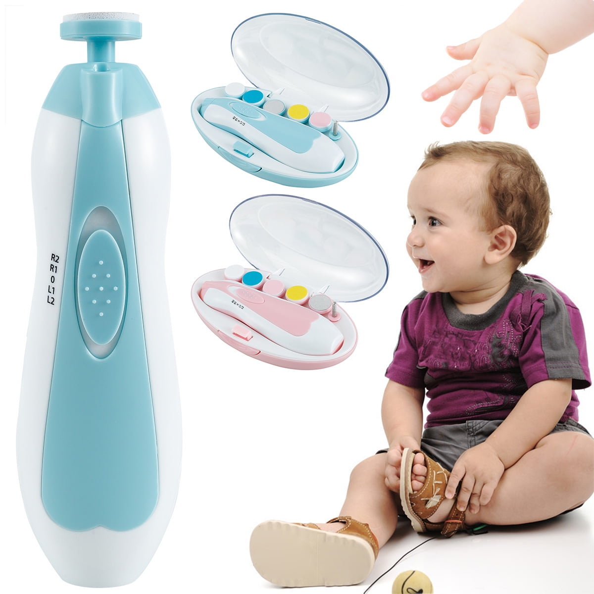 Kyoffiie 6 in 1 Baby Nail Trimmer Baby Nail Filer and Baby Nail Clippers with Light Set for Newborn Toddler 28974313 68c9 4ef7 a54e c113c984eb4d.ba7802b0ce78e16ee81072acc81ae86e