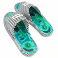 thumbnail image 1 of Kyoffiie Acupressure Massage Slippers Foot Massage Slippers Acupoint Therapy Massage Slippers Promoting Blood Circulation Healthy Feet Care Massager Shoes for Men Women, 1 of 5