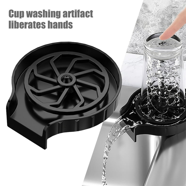 Automatic Glass Rinser Cup Cleaner Cup Washer Multi-Angle Spray