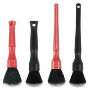 Kyoffiie Car Detailing Brush Ultra-Soft Detailing Brush Scratch-Free Cleaning Brush Tools Automotive Detail Brush for Exterior Interior Panels Emblems Badges Gauge Cluster Infotainment Screen