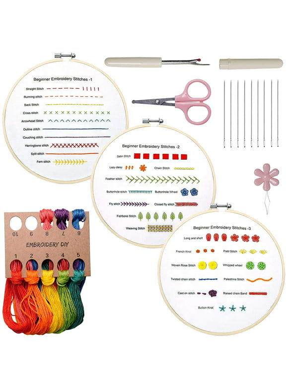 Embroidery Kits in Needlepoint & Embroidery - Walmart.com