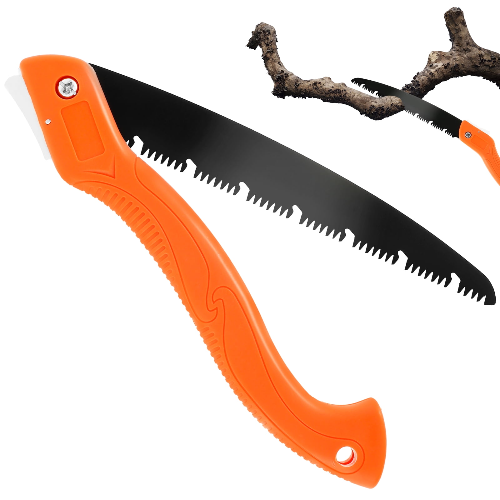 Kyoffiie Heavy Duty Pruning Saw, Folding Hand Saw Used for Trees Wood