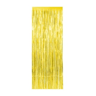 2 Pack Rainbow Streamers Foil Fringe Curtain Backdrop, 3.3X 8.3ft Colorful  Metallic Tinsel Curtains Streamers Door Curtain for Photo Booth Baby Shower