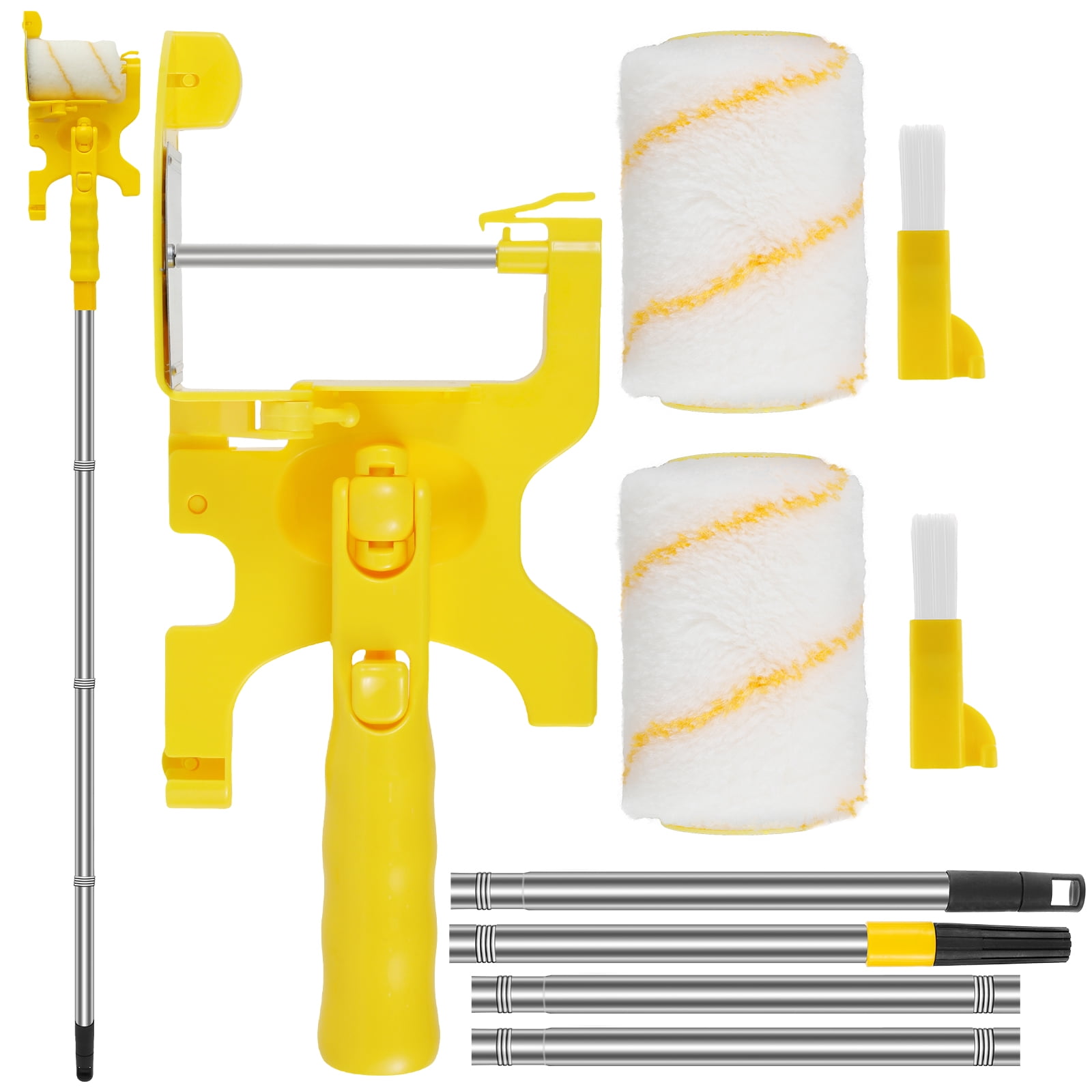 Kyoffiie Paint Roller Edger Brush Trimming Color Separation Home Room