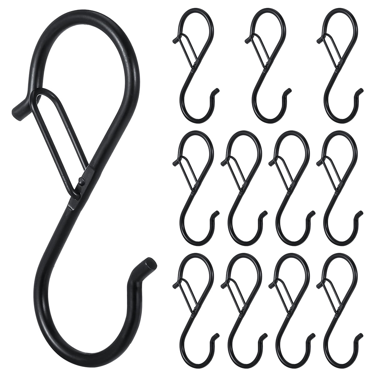 Kyoffiie S Hooks for Hanging 12 Pack 3.5inch S Shaped Hooks for Hanging