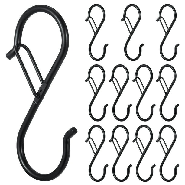 Kyoffiie S Hooks for Hanging 12 Pack 3.5inch S Shaped Hooks for Hanging