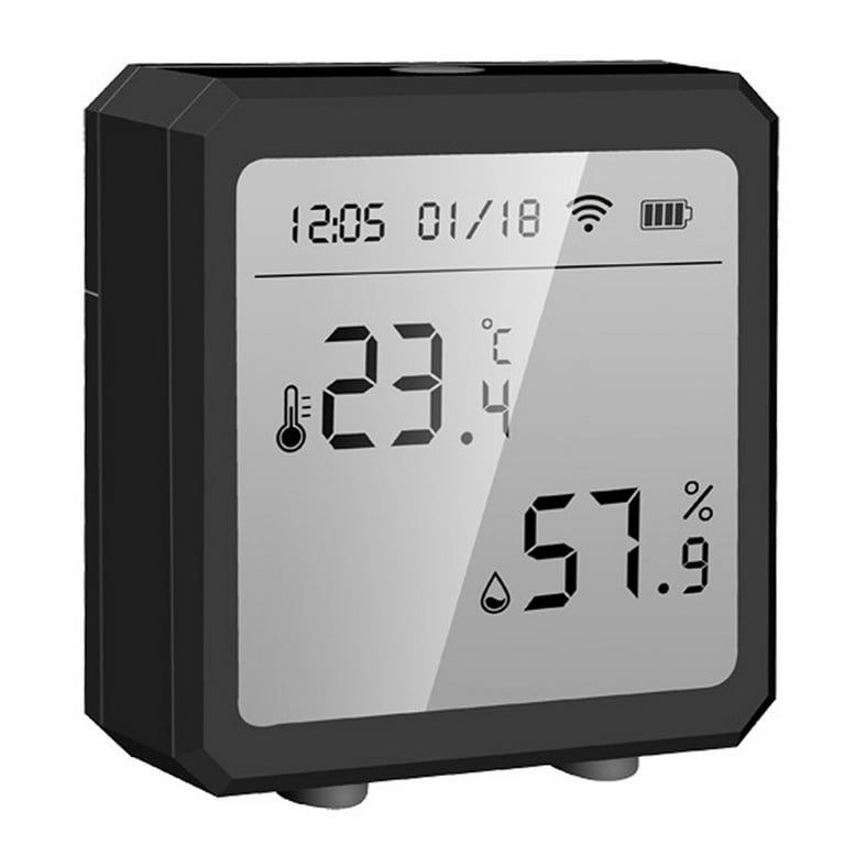 Temperature Humidity Monitor, WIFI Thermometer Hygrometer Multifunctional  Low Power Consumption For Greenhouse