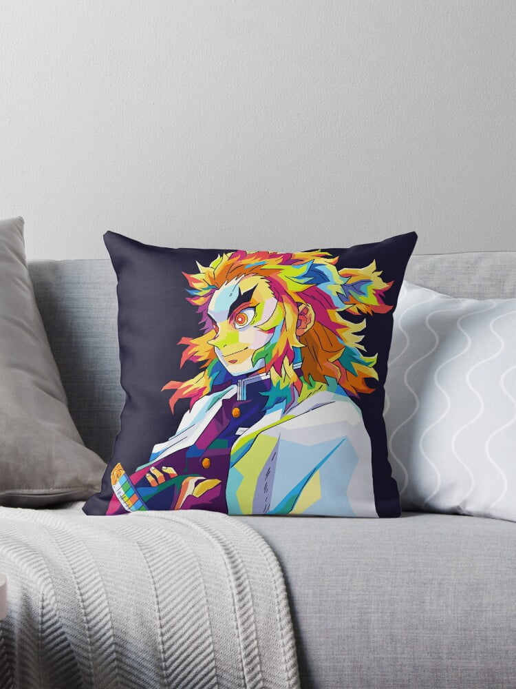 Kyojuro Rengoku Wpap Art Decorative Pillow Covers - Walmart.com