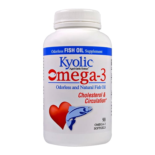 Kyolic Aged Garlic Extract Formula 150, Cholesterol Circulation Health, 90 softgels