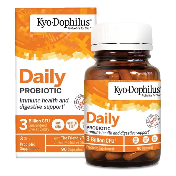 Kyolic Wakunaga Kyo Dophilus Non Dairy, 90 Ct