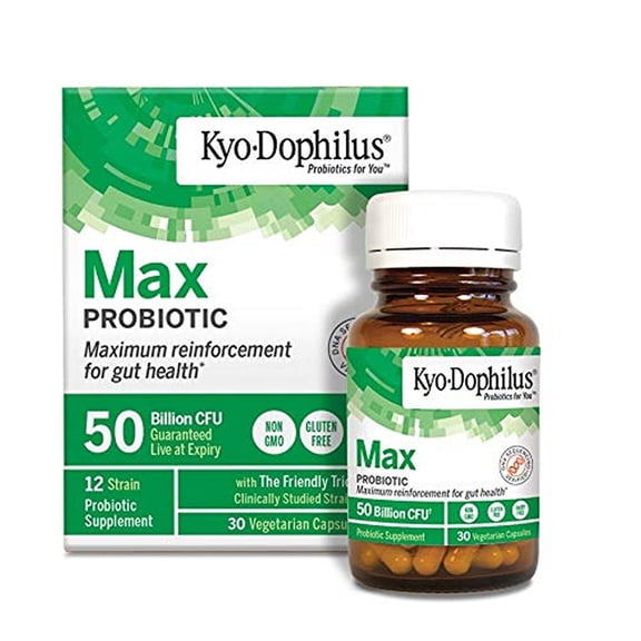 Max Probiotic, Maximum reinforcement for gut health*, 30 capsules