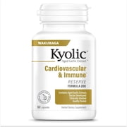 Kyolic Aged Garlic Extract Formula 200, Cardiovascular Immune, Reserve, 60 Capsules