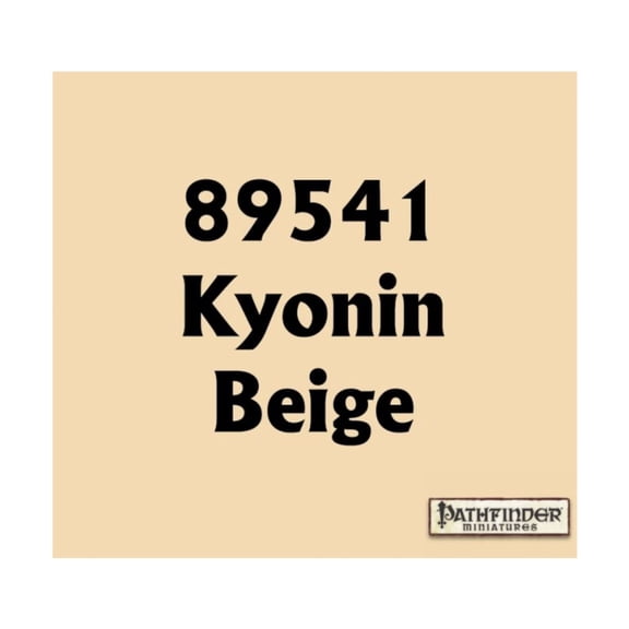 Kyonin Beige Master Series Hobby Paint .5oz Dropper Bottle Pathfinder Colors Reaper Miniatures