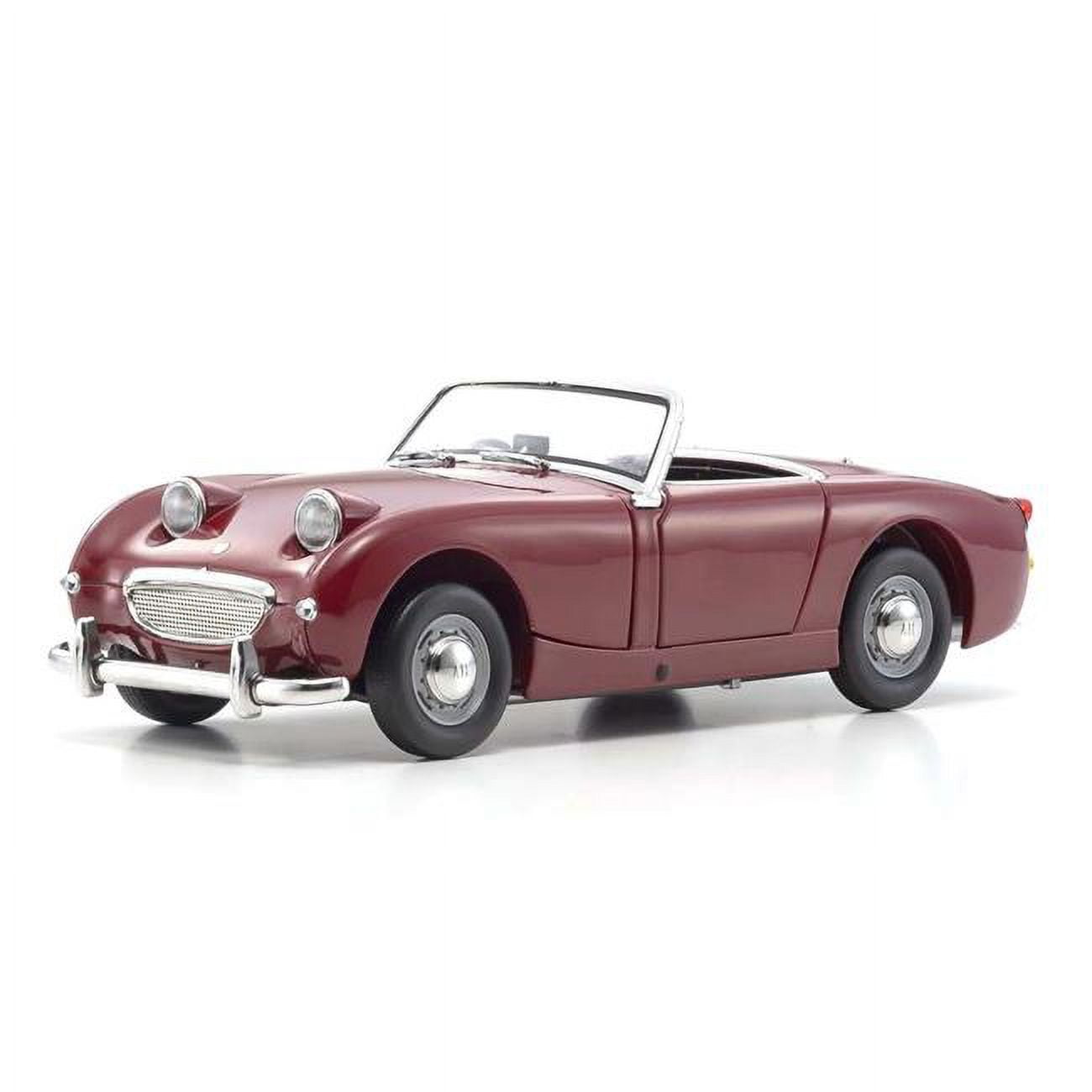 KYOSHO オースチン ヒーリー 100⑥ 1/18 Kyosho 1-18 Scale Austin Healey Sprite Die Cast Car, Cherry
