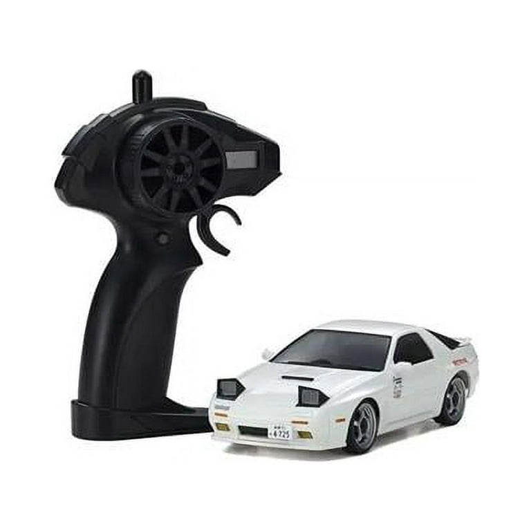 Kyosho KYO66602L 1-28 Scale First Mini-Z Initial D Mazda R Electric Touring  Model Car, White 
