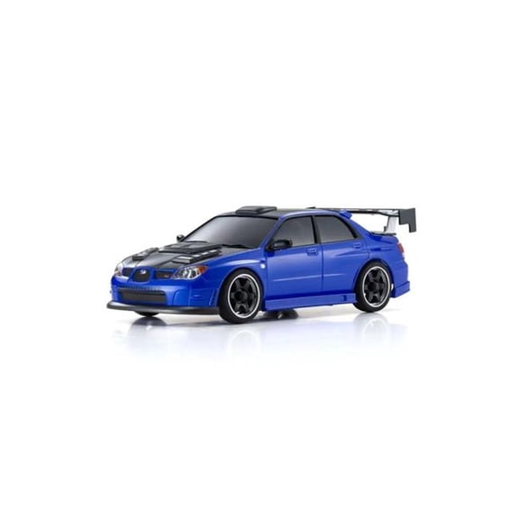 Kyosho KYOMZP483BL ASC Subaru Impreza WRX Body with GT Wing, Metallic Blue