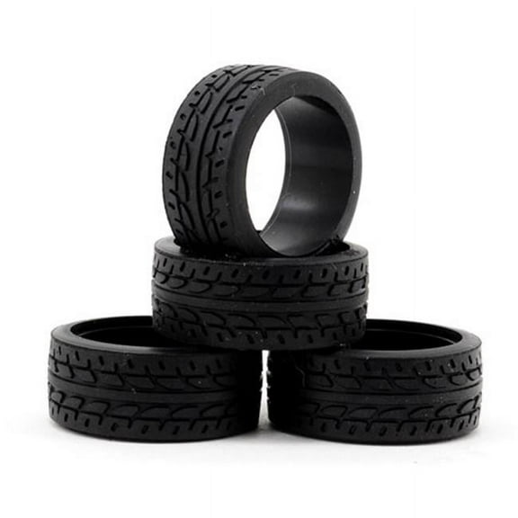 Kyosho KYOMZW37-30 8.5 mm Racing Radial Tire, 4 Piece