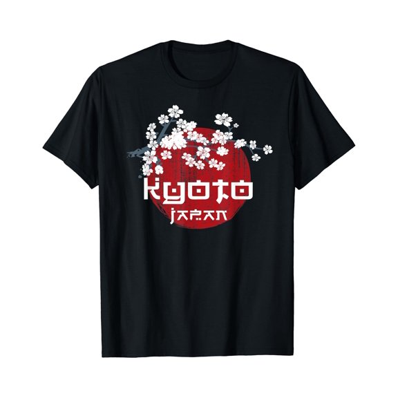 Kyoto Japan Sakura Cherry Blossom Vintage T-shirt