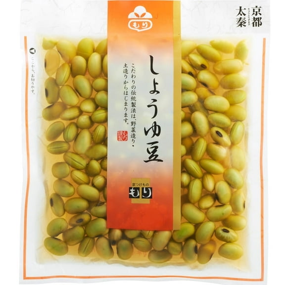 Kyoto Pickles Mori, Soy Sauce Flavour, Japanese Green Beans Pickles, Authentic Japanese Tsukemono - 120g (4.2oz) x 3Pack (360g / 12.7oz total)